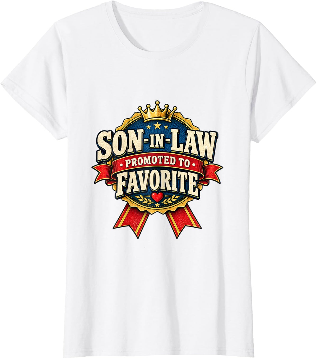 Promoted to Favorite T-Shirt - White