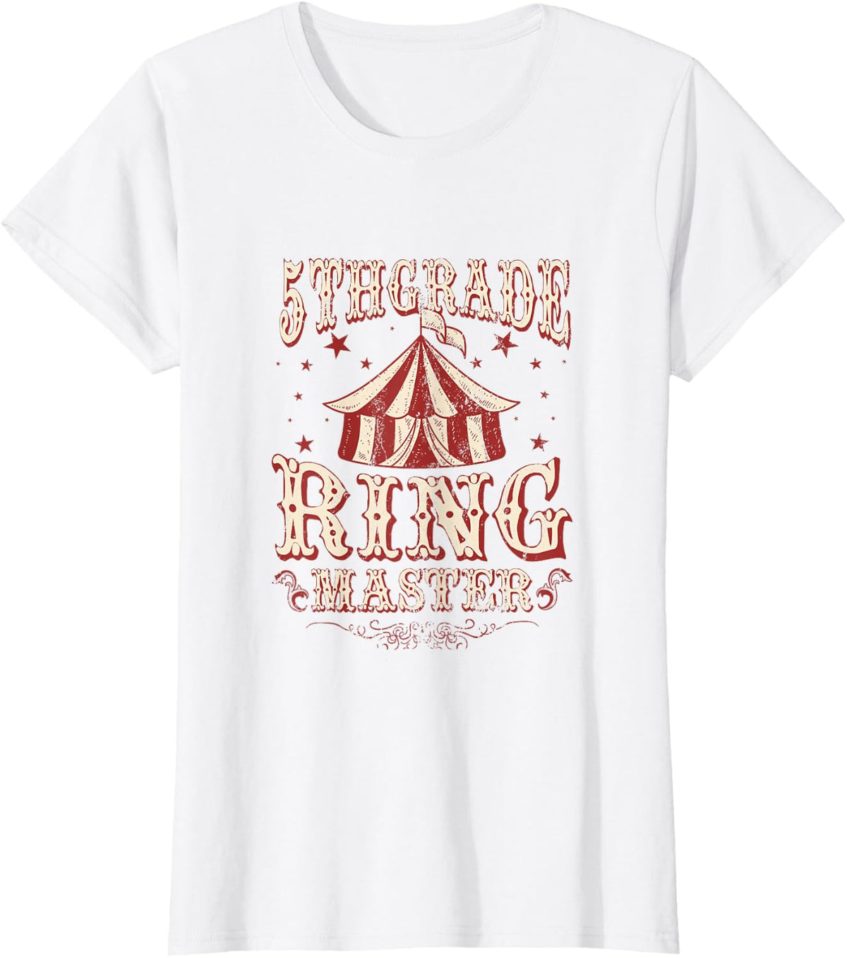 5th Grade Ringmaster Shirt 5th Grade Teacher Shirts Teacher Men Women Kids T-Shirt - White