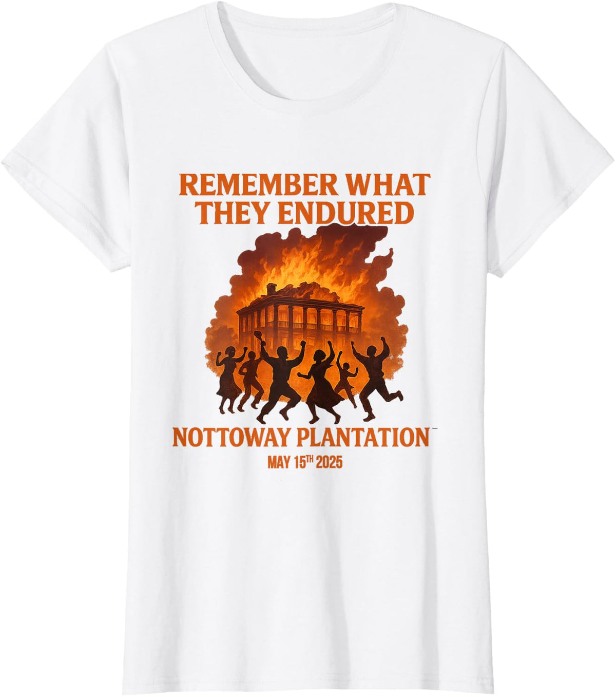 Juneteenth Ancestors Antebellum Nottaway Plantation May RBG T-Shirt - White