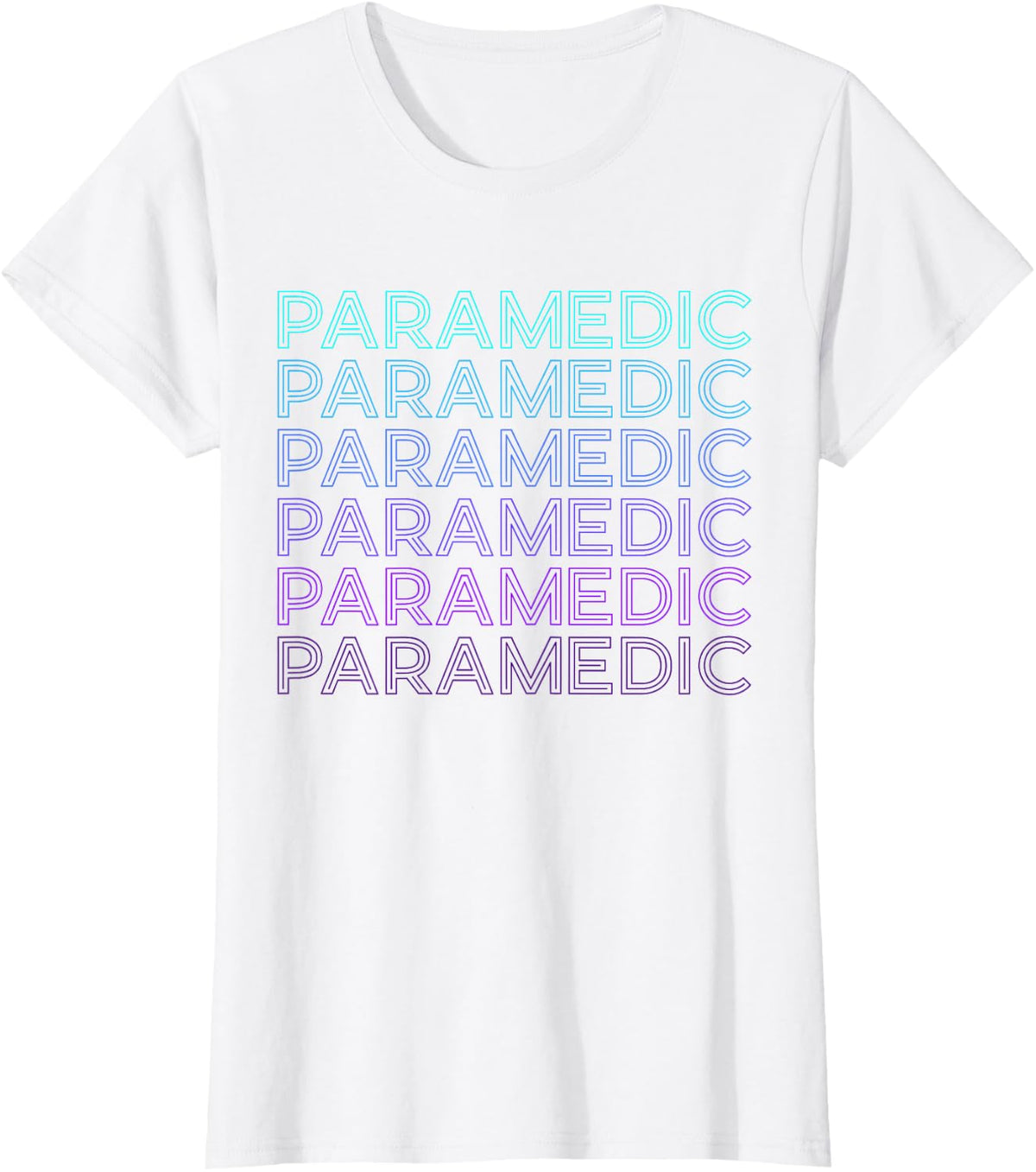 Paramedic Retro T-Shirt - White