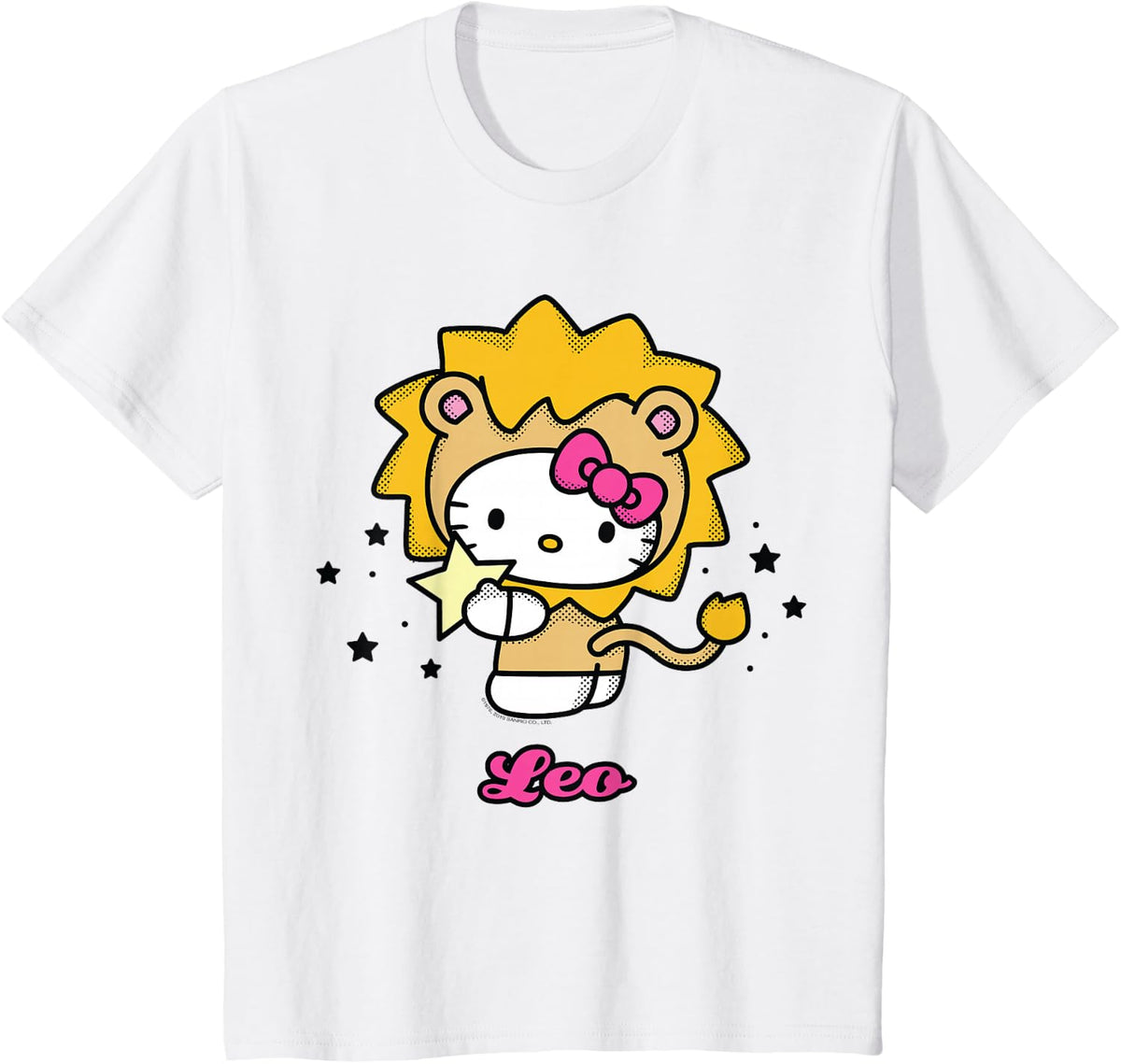 Hello Kitty Zodiac Leo Tee Shirt T-Shirt - White