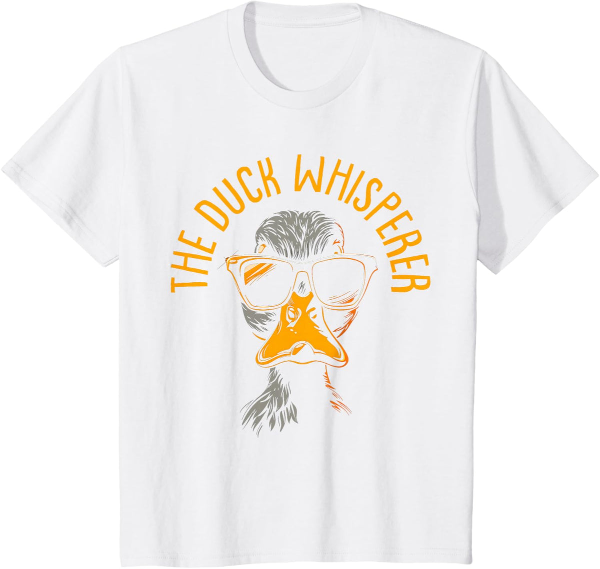 Duck Whisperer Funny Waterfowl Hunting Mallard Duck Hunter T-Shirt - White