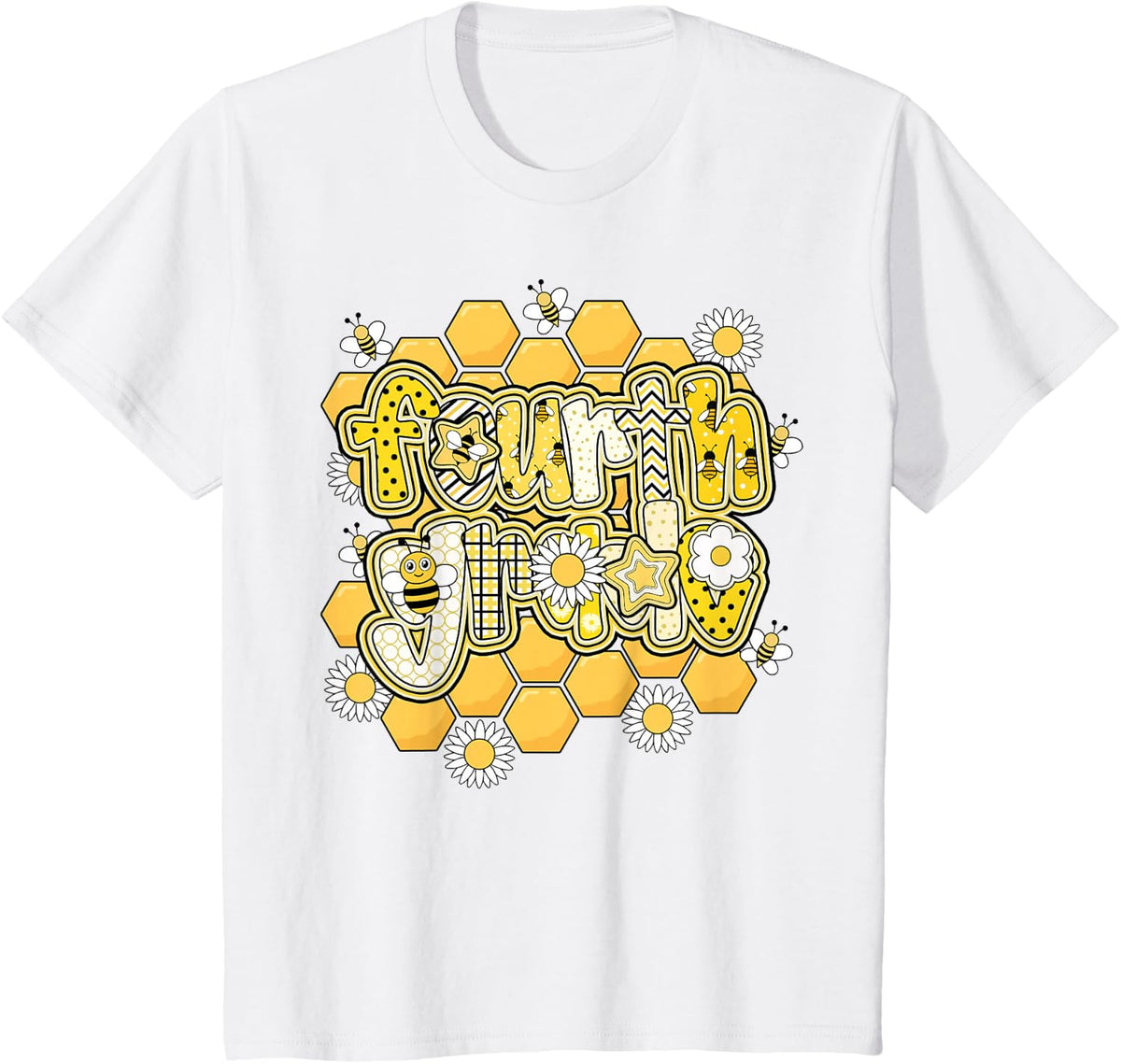 School T-Shirt - White