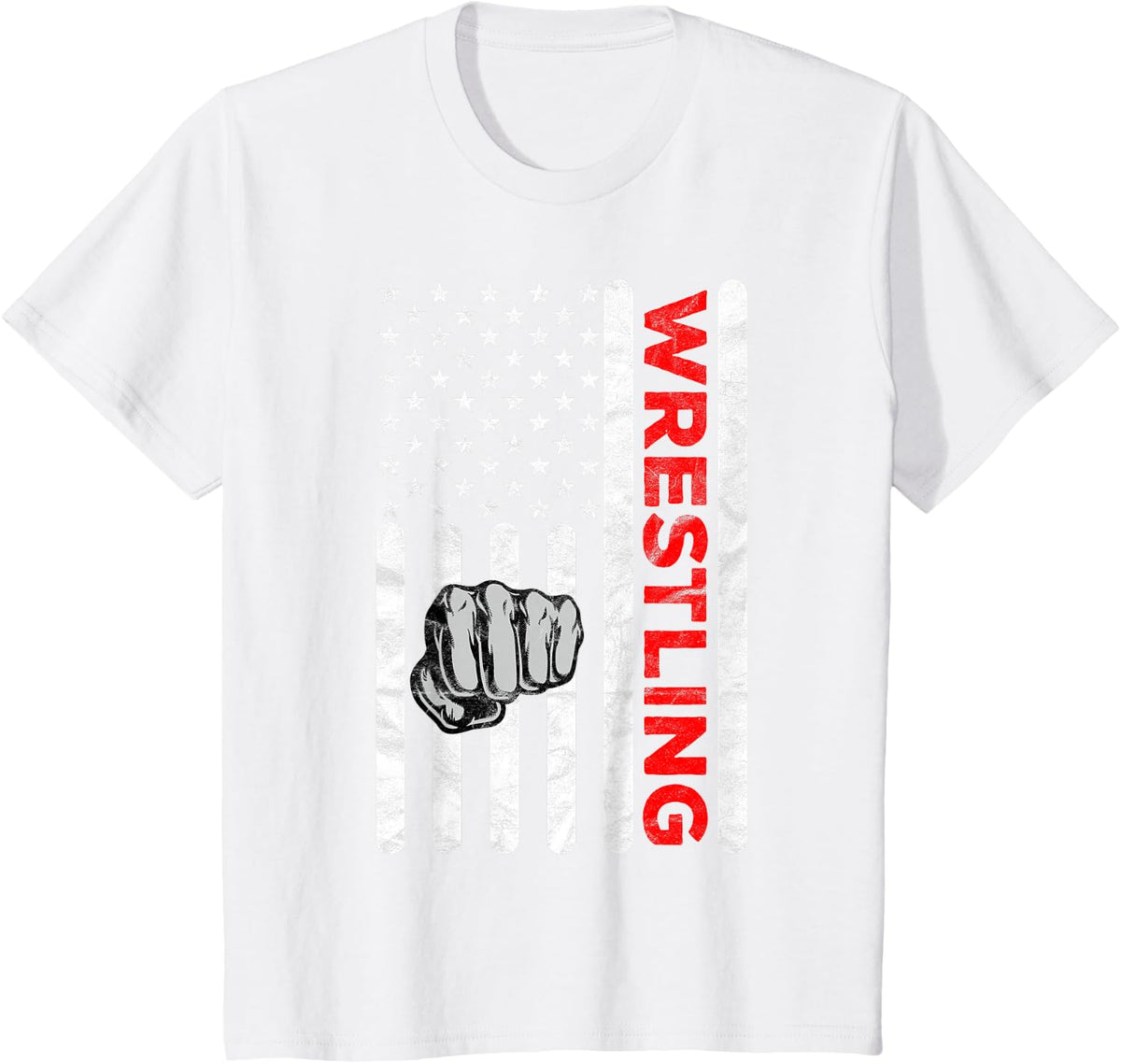 Wrestling Gifts Boys Girls Training Sports Team Cool Teen T-Shirt - White
