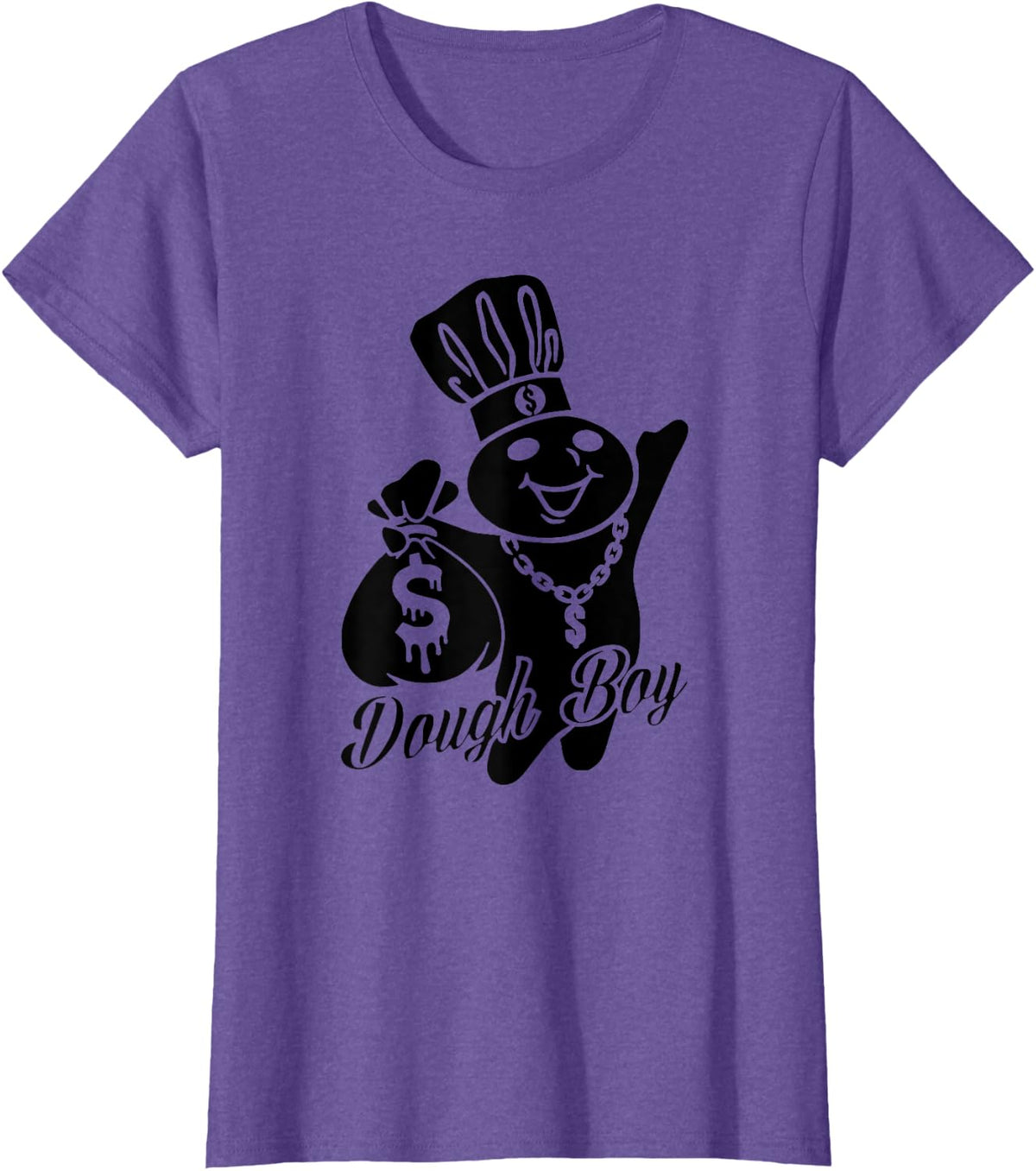 Dough Boy T-Shirt - Purple Heather
