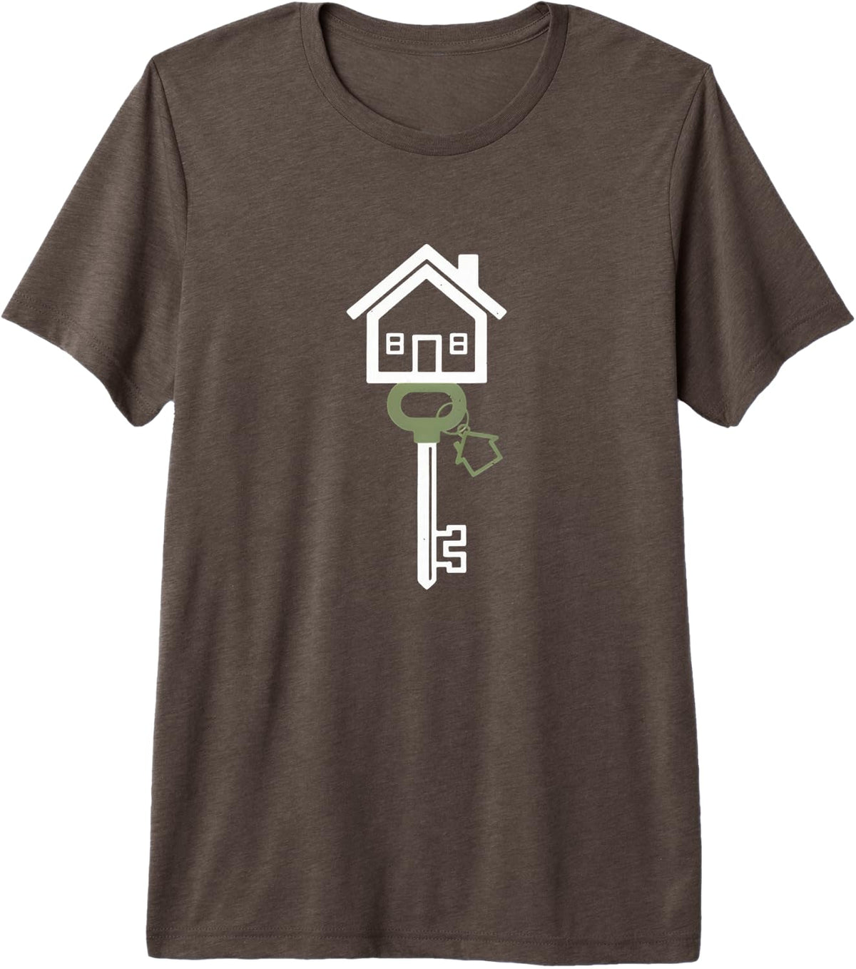 Real Estate Agent Premium Tri-Blend T-Shirt - Brown