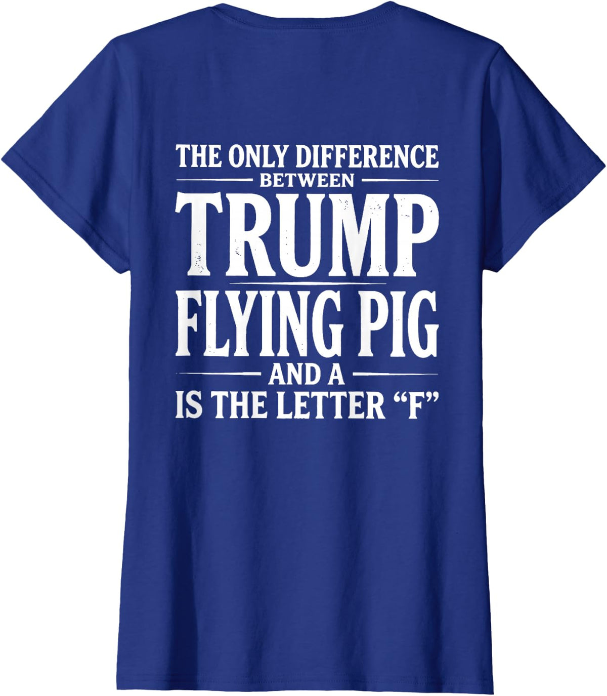 A is The T-Shirt - Royal Blue