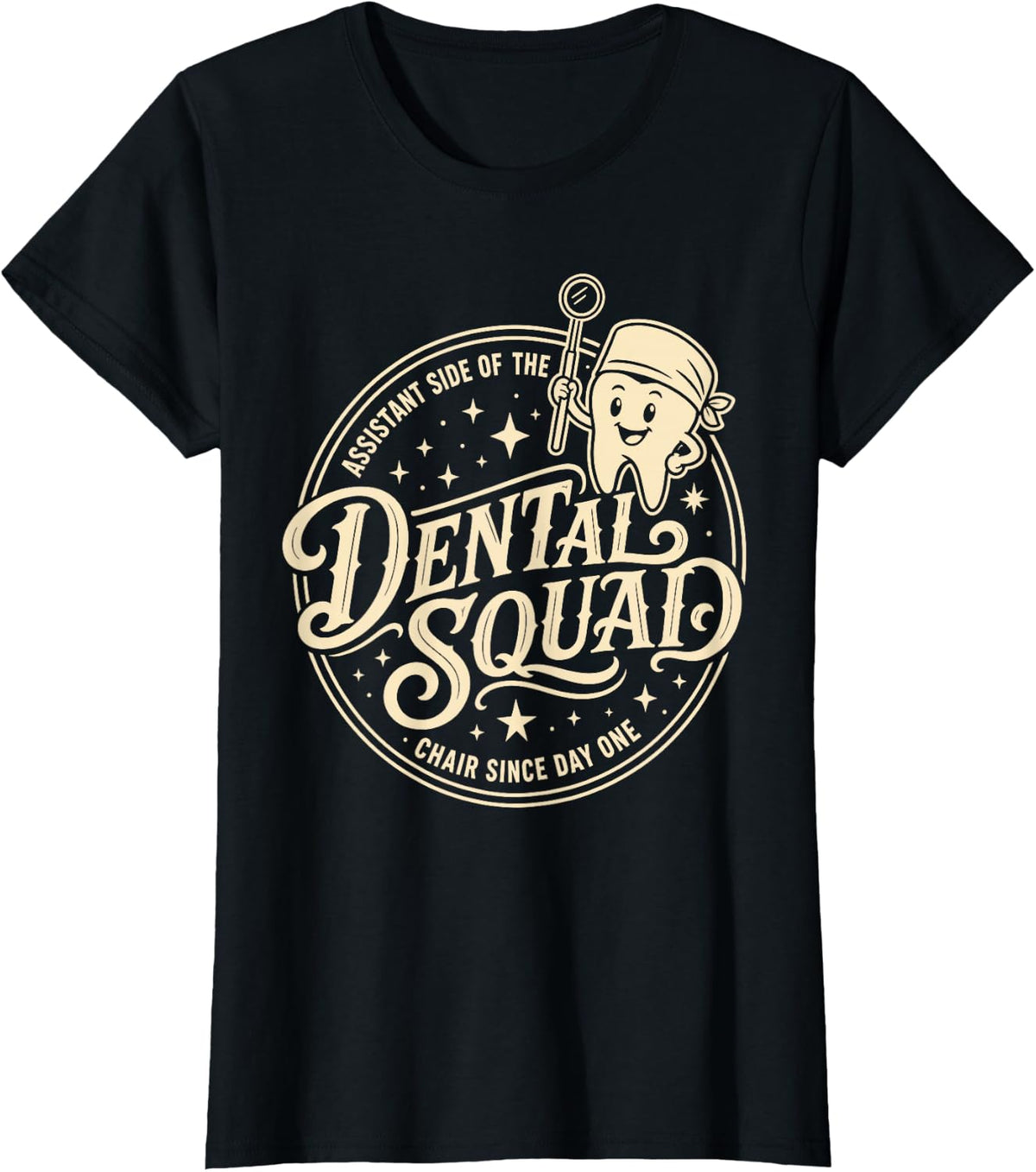 Dental Assistant T-Shirt - Black