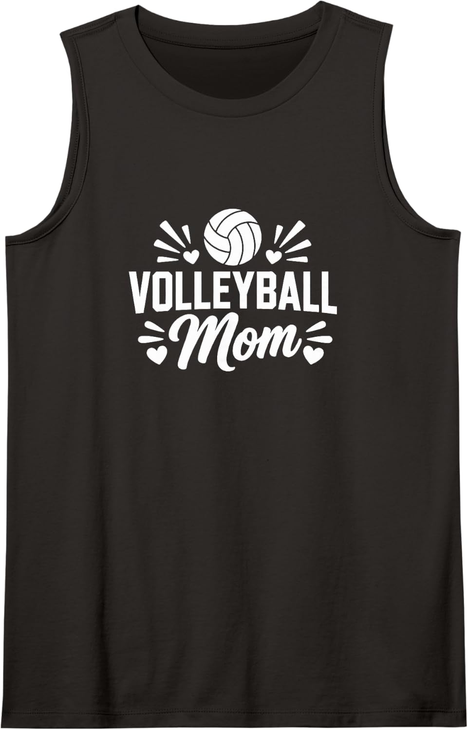 Volleyball Mom - Tank Top - Black