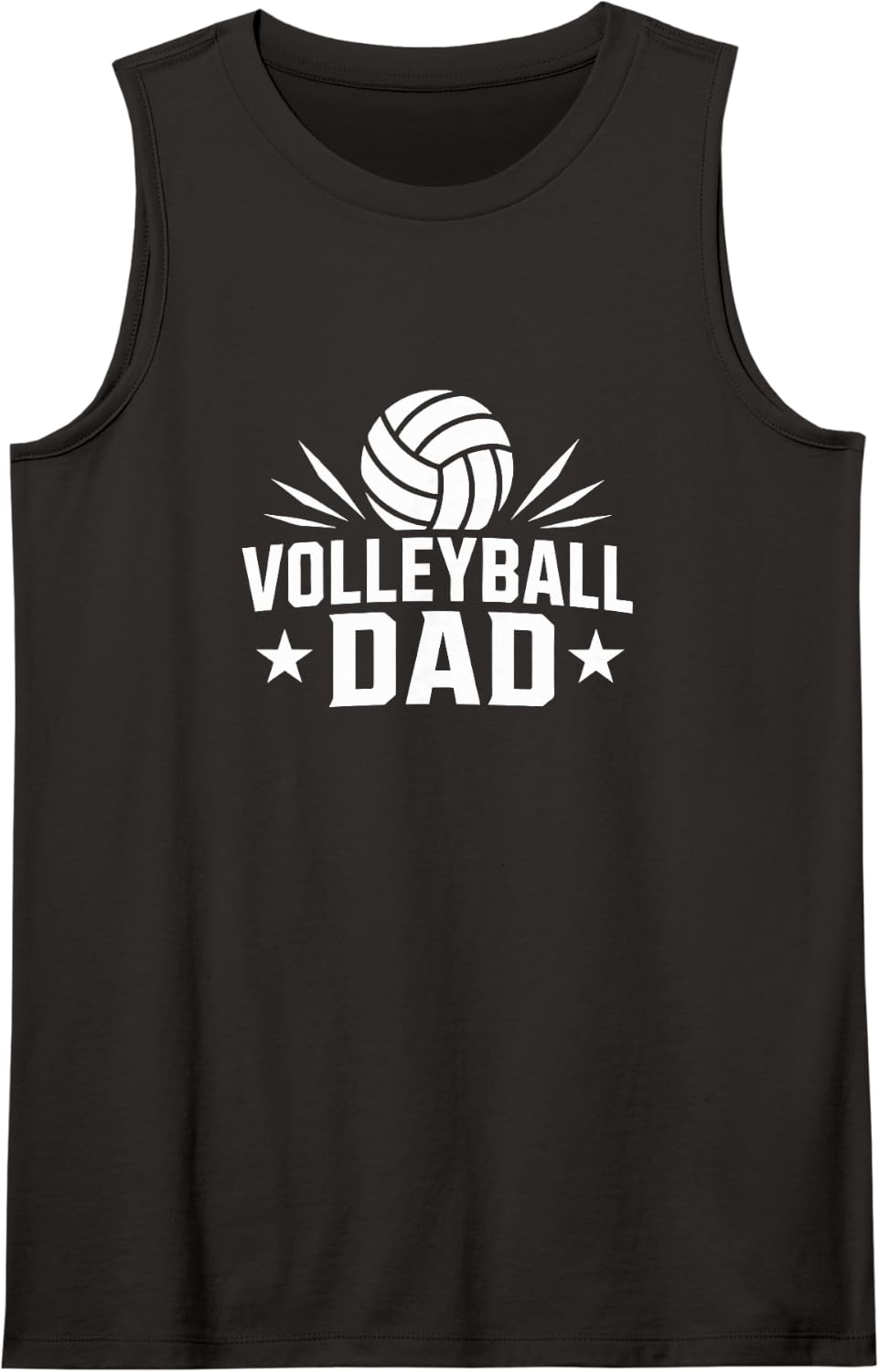 Volleyball Dad - Tank Top - Black