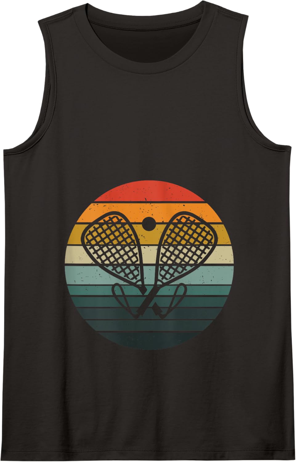 Racquetball Rackets Racquetball Ball Racquetball Tank Top - Black