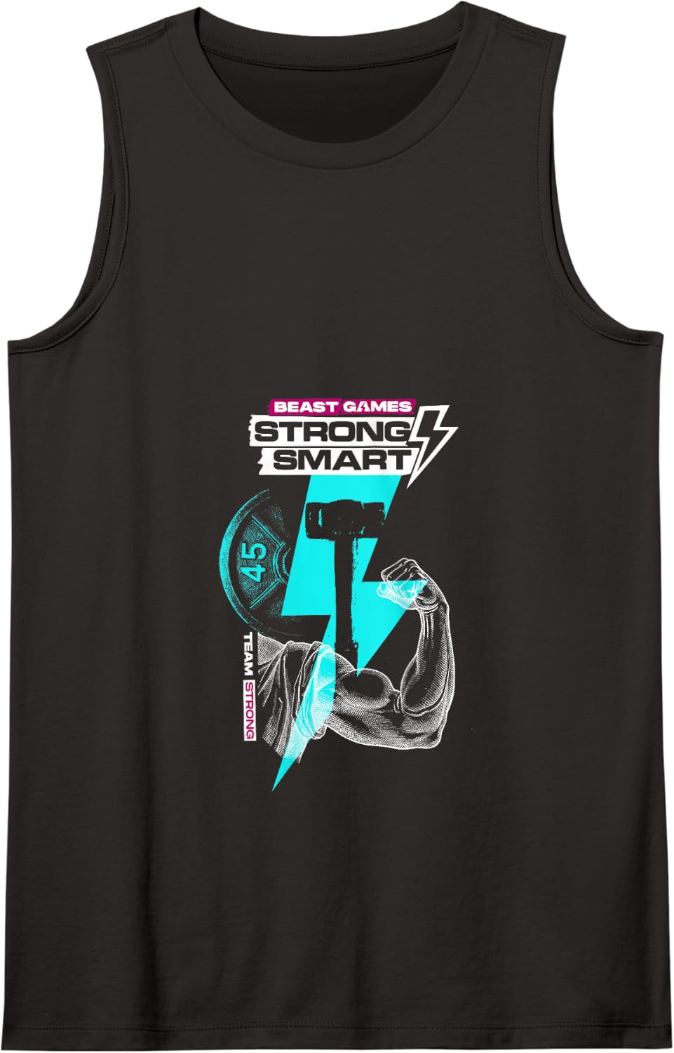 Beast Games 2 Strong Tank Top - Black