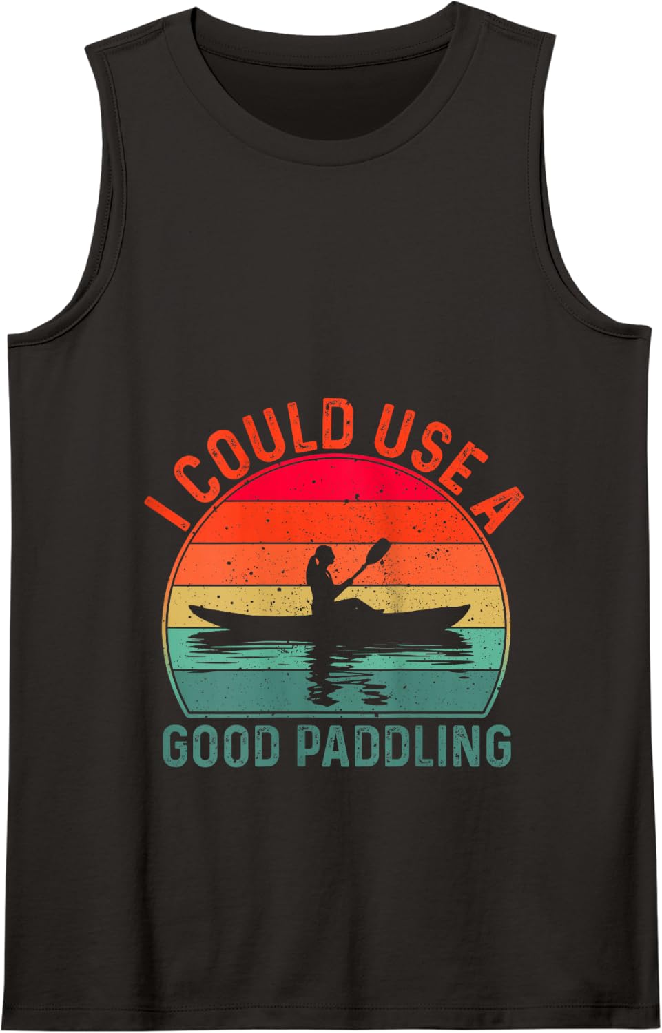 I Could use a Good Paddling Tank Top - Black