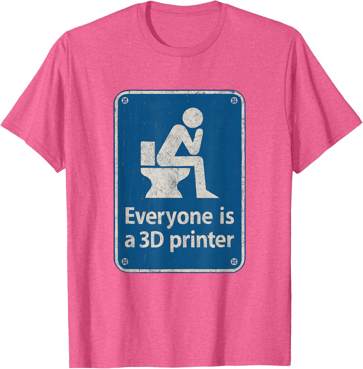Funny Sarcastic D3 Printer Programmer Engineer Men Women T-Shirt - Pink Heather