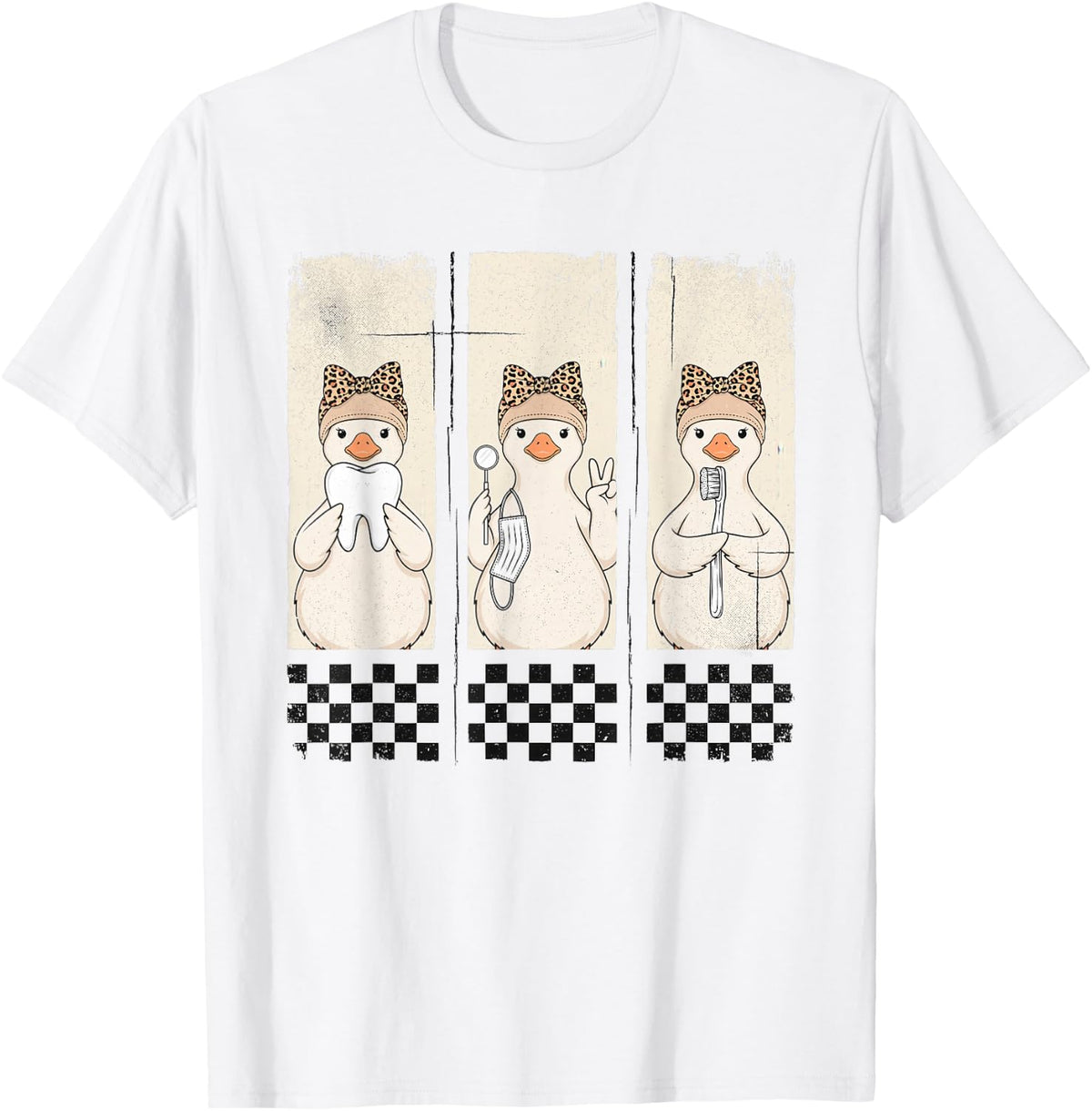 Dental Assistant Chairside Dental Assisting Nurse T-Shirt - White
