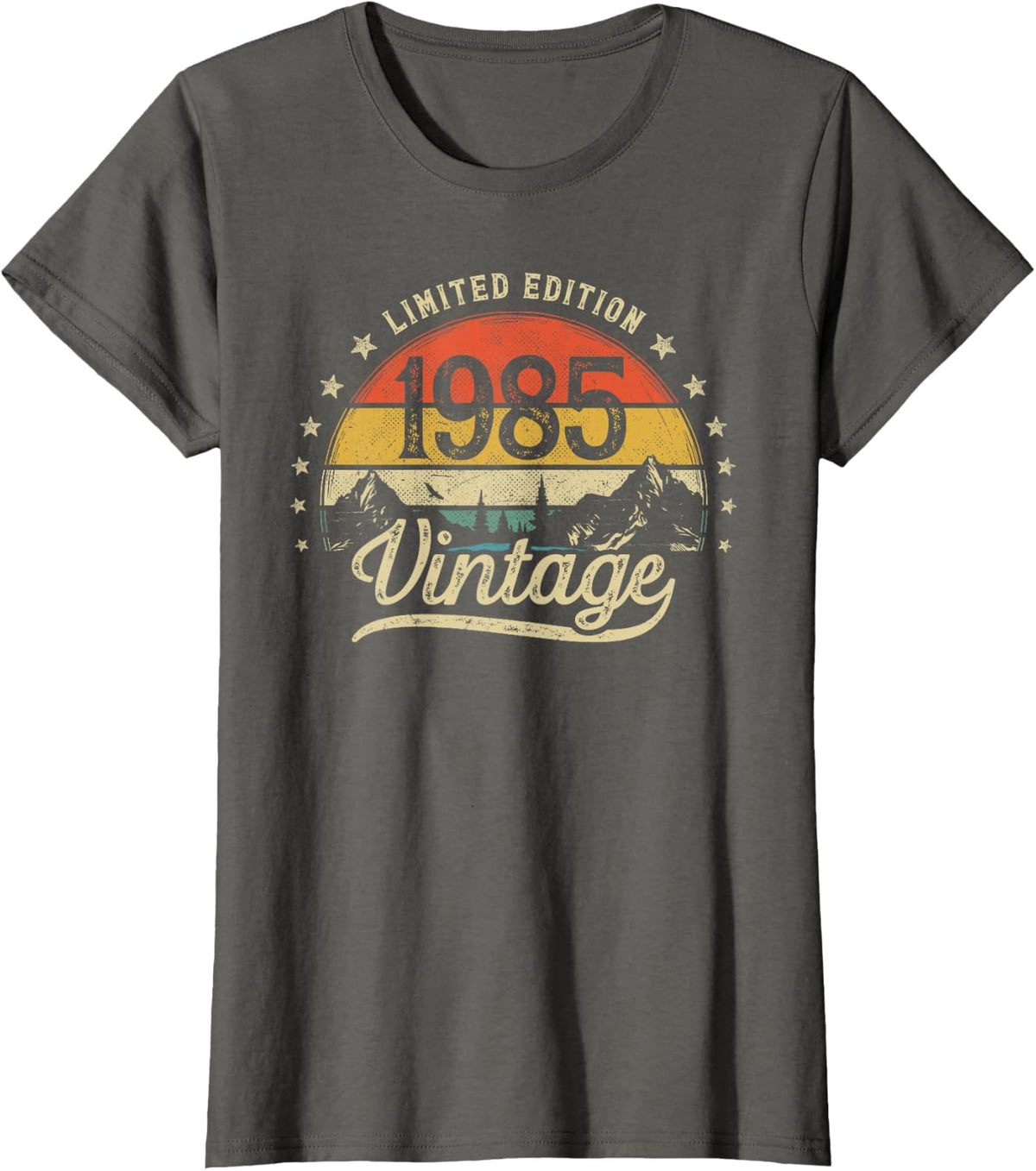Vintage 1985 Limited Edition 41st Birthday 41 Years Old Men T-Shirt - Asphalt Grey