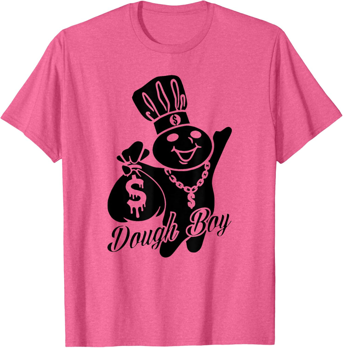 Dough Boy T-Shirt - Pink Heather