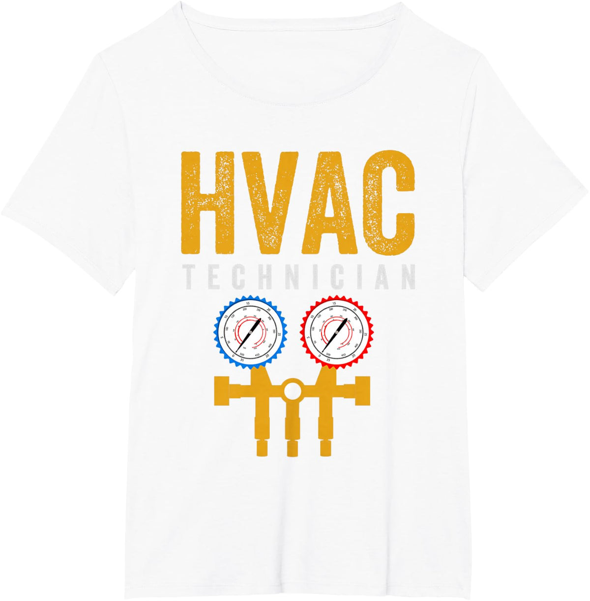 HVAC Tech for HVAC Technician T-Shirt - White