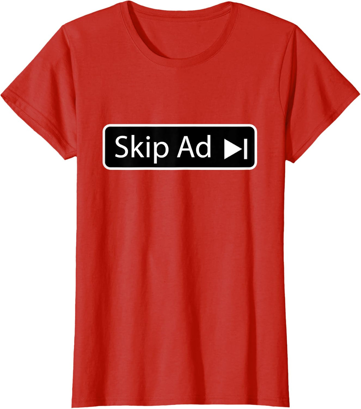 Skip Ad T-Shirt - Red
