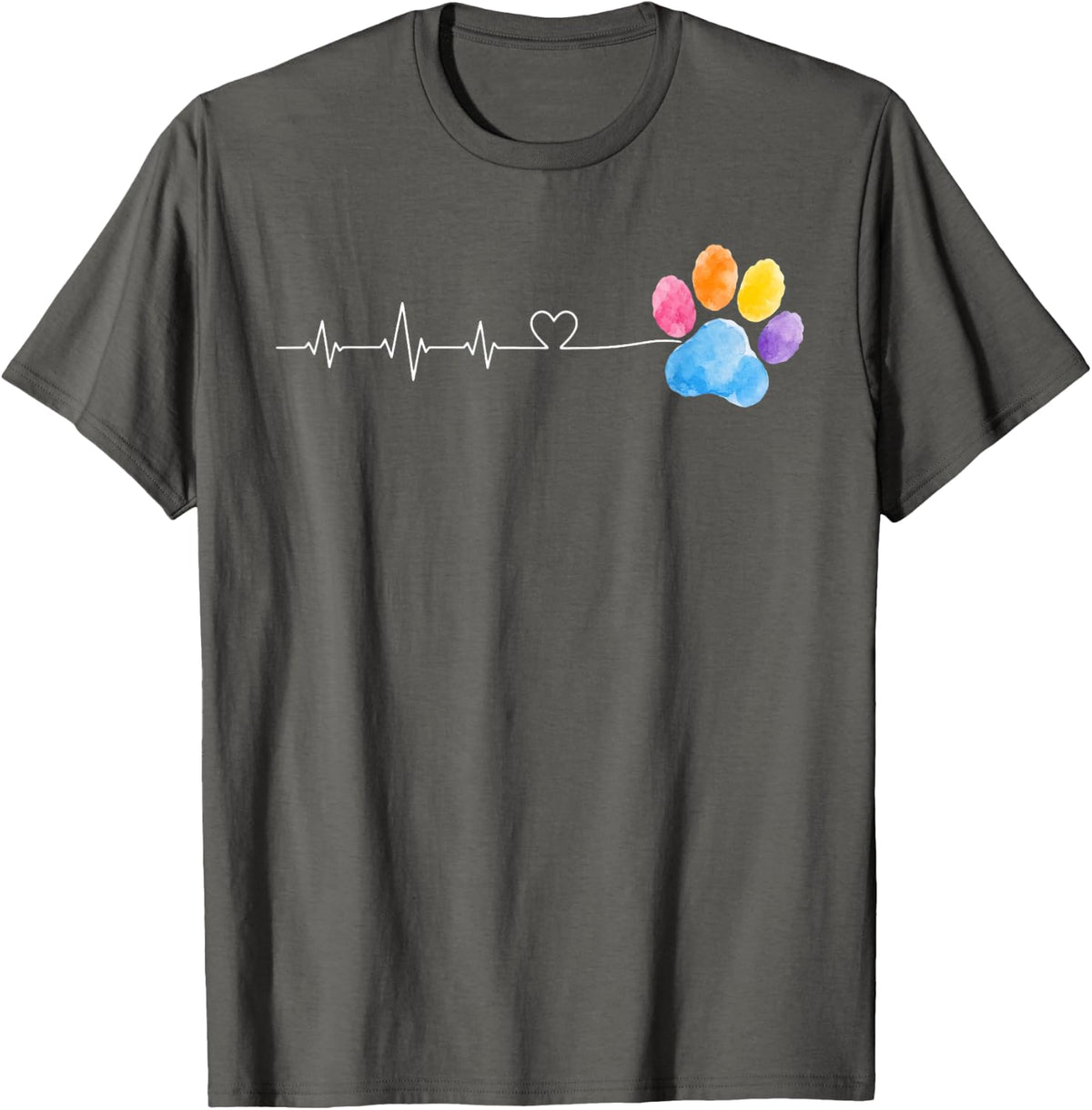Retired Vet Tech Shirt Funny Veterinary Gift T-Shirt - Asphalt Grey