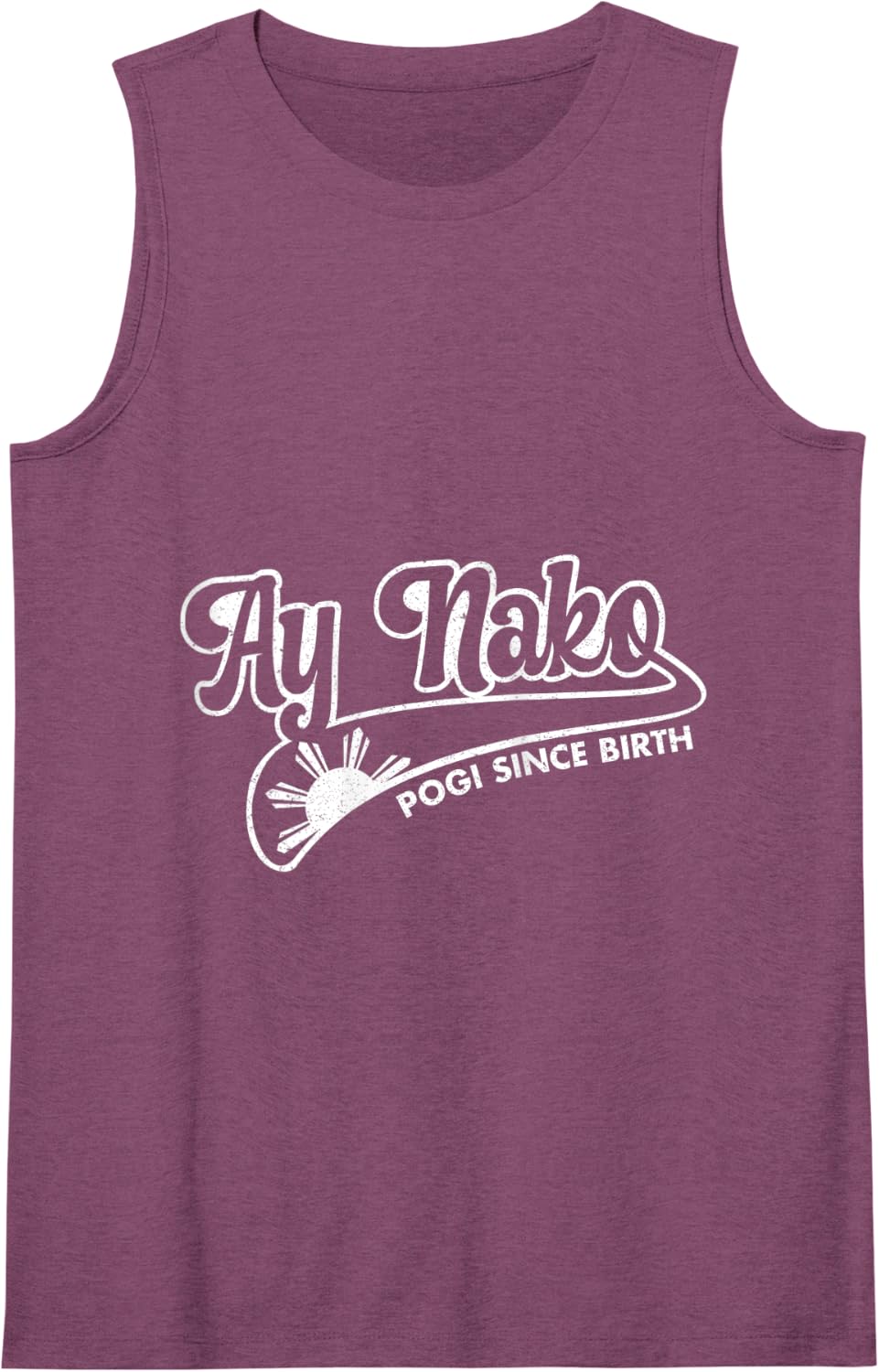Ay Nako Pogi Since Birth Funny Cute Shirt For Boys Men Kids Tank Top - Purple