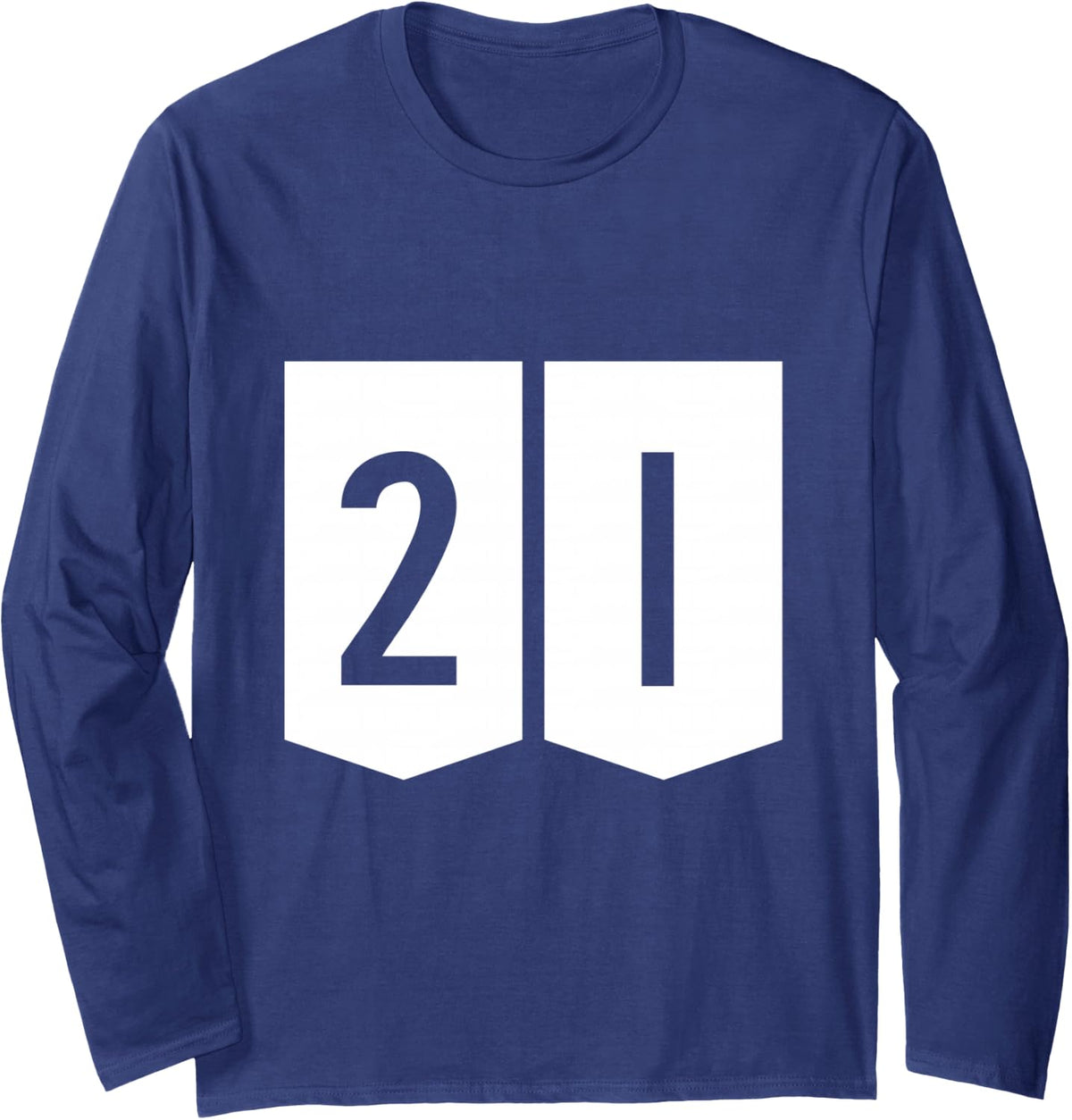 21st Birthday Gift Shirt Turning 21 Years Old Tee Long Sleeve T-Shirt - Adult Unisex Navy Blue
