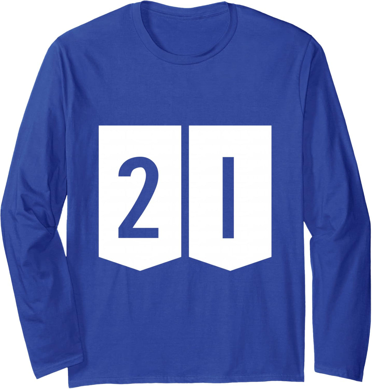21st Birthday Gift Shirt Turning 21 Years Old Tee Long Sleeve T-Shirt - Adult Unisex Royal Blue