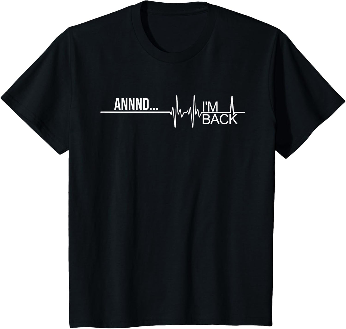 Funny Heart Attack Survivor Art Men Women Open Heart Surgery T-Shirt - Black