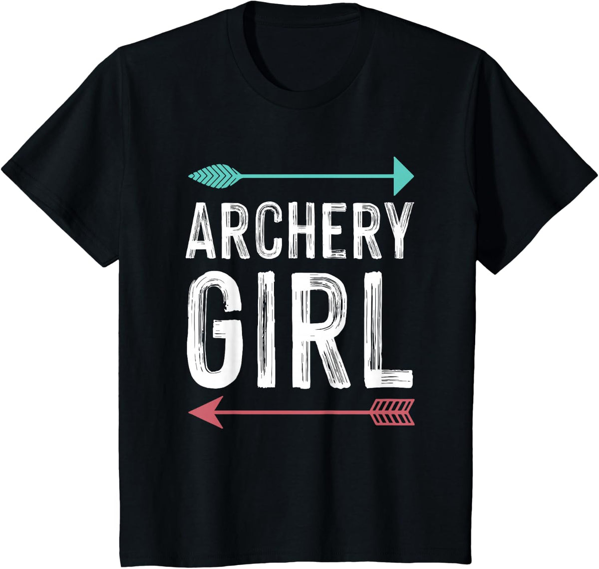 Cool Archery For Girls Women Crossbow Bow Hunting Archer T-Shirt - Black