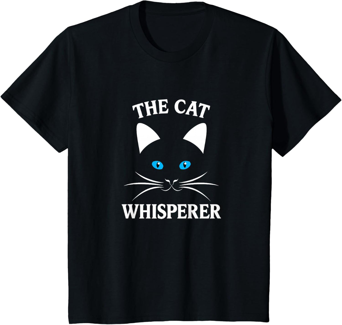 The Cat Whisperer - T-Shirt - Black
