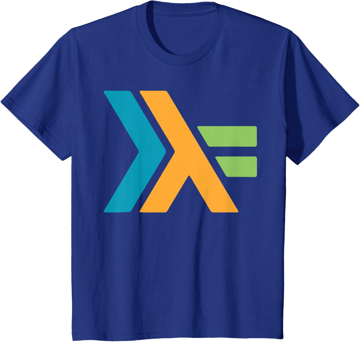 Cool Haskell Logo t shirt Programming Coding Debugging T-Shirt - Royal Blue
