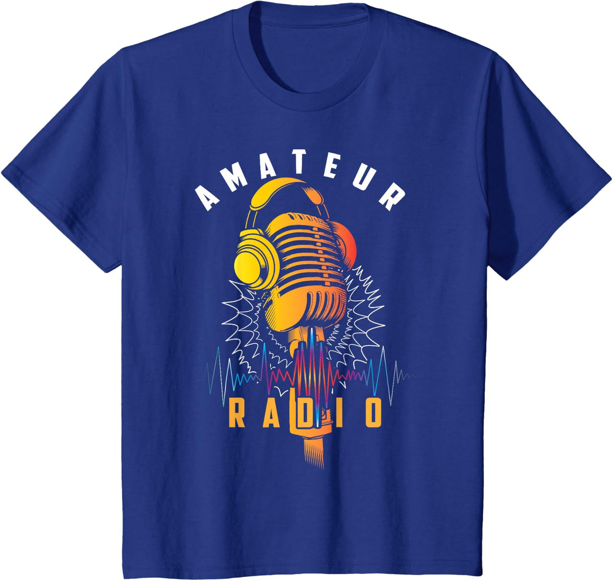 Amateur Radio Shirt | Cool Ham Radio Operator Tee Gift T-Shirt - Royal Blue