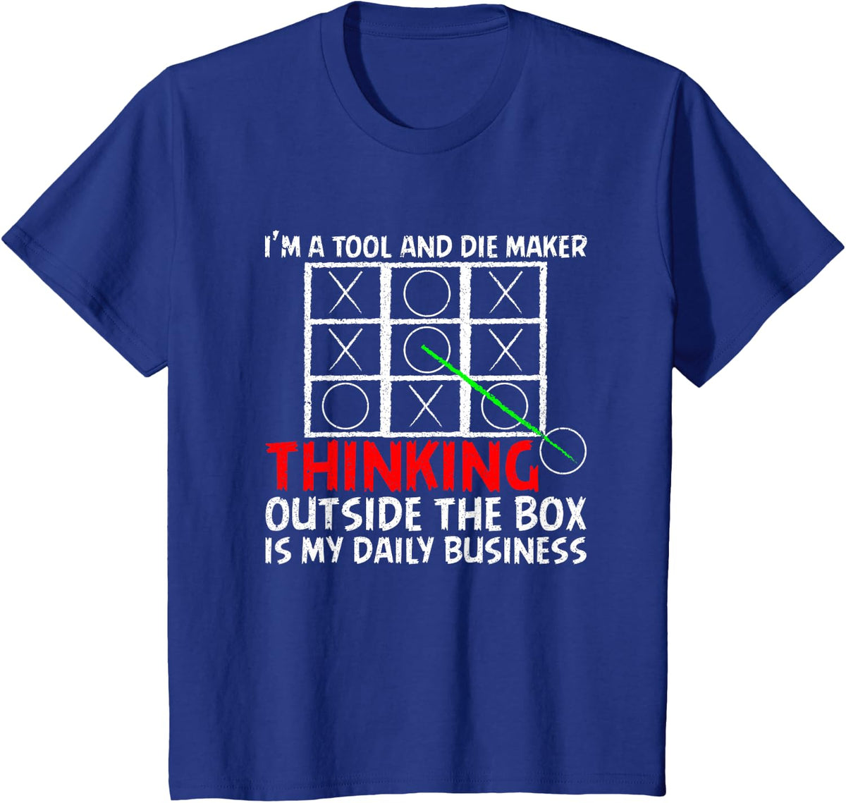 Tool And Die Maker Machinist Manufacturing Mold Maker T-Shirt - Royal Blue