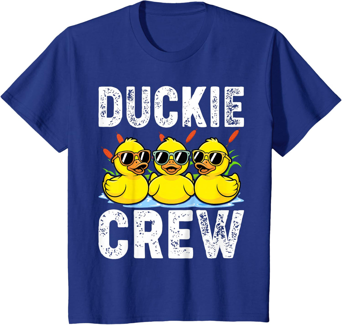 Rubber Duckie Crew Duckling Yellow Rubber Duck Rubber Ducky T-Shirt - Royal Blue