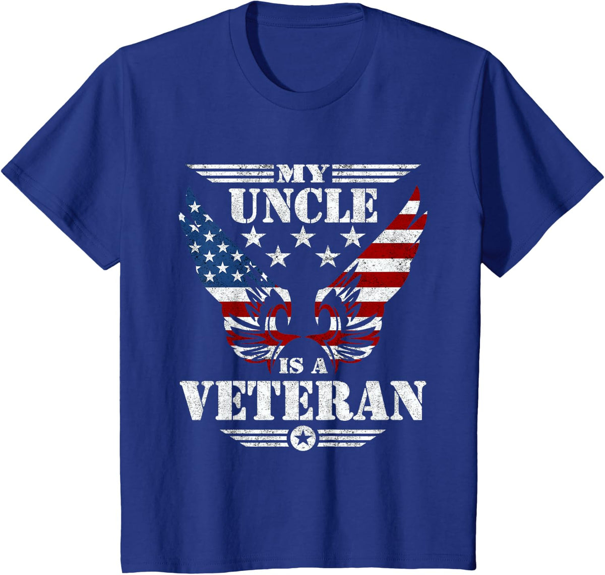 My Uncle Is A Veteran T-Shirt T-Shirt - Royal Blue