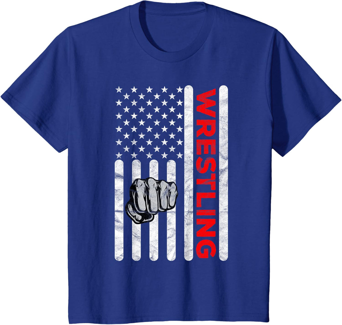 Wrestling Gifts Boys Girls Training Sports Team Cool Teen T-Shirt - Royal Blue