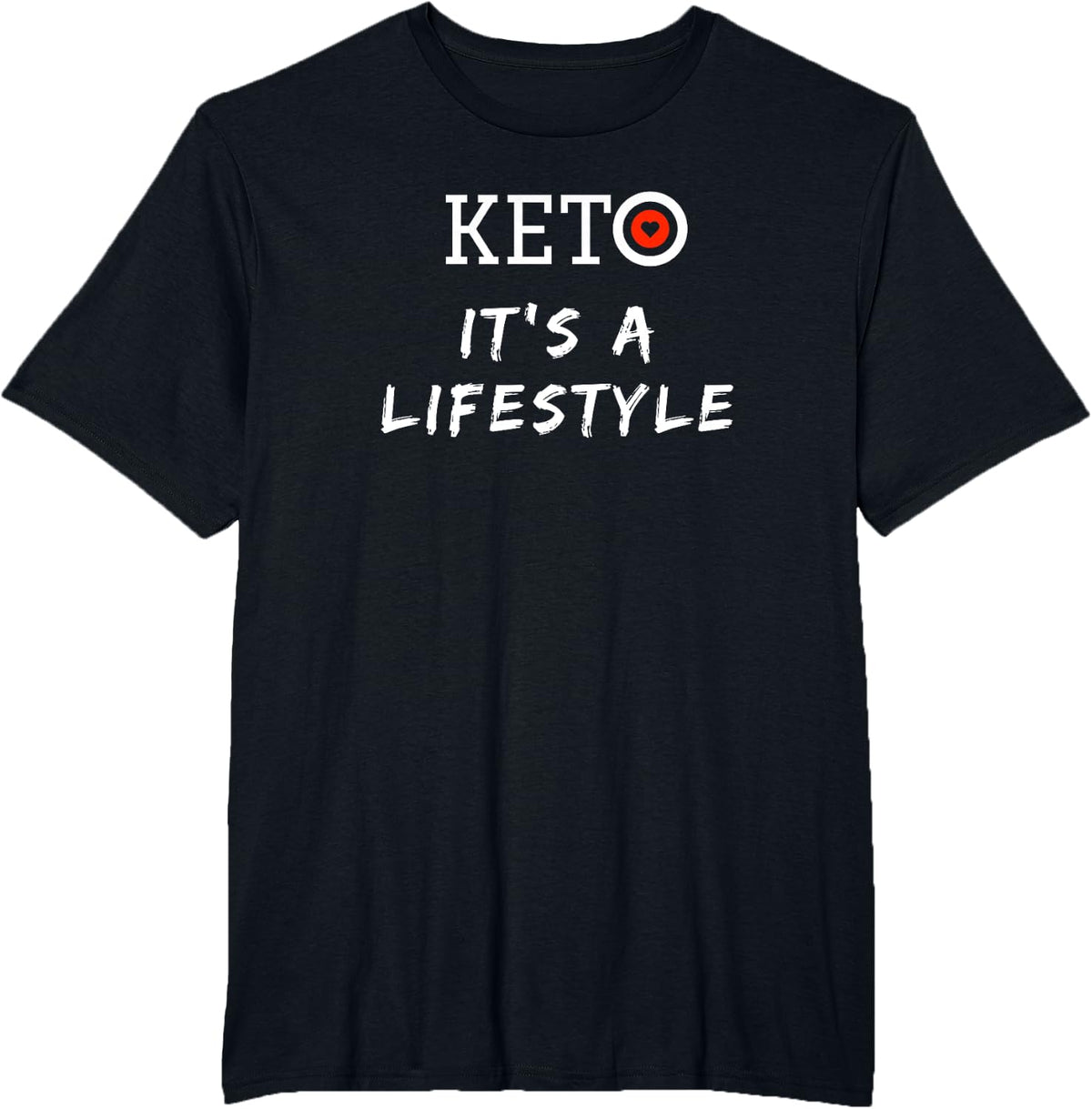 KETO Diet T-Shirt, Keto Lifestyle - Black