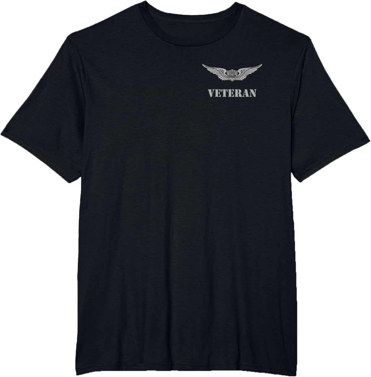 US Army Basic Aviation Badge - Aircrew Wings - Veteran T-Shirt - Black