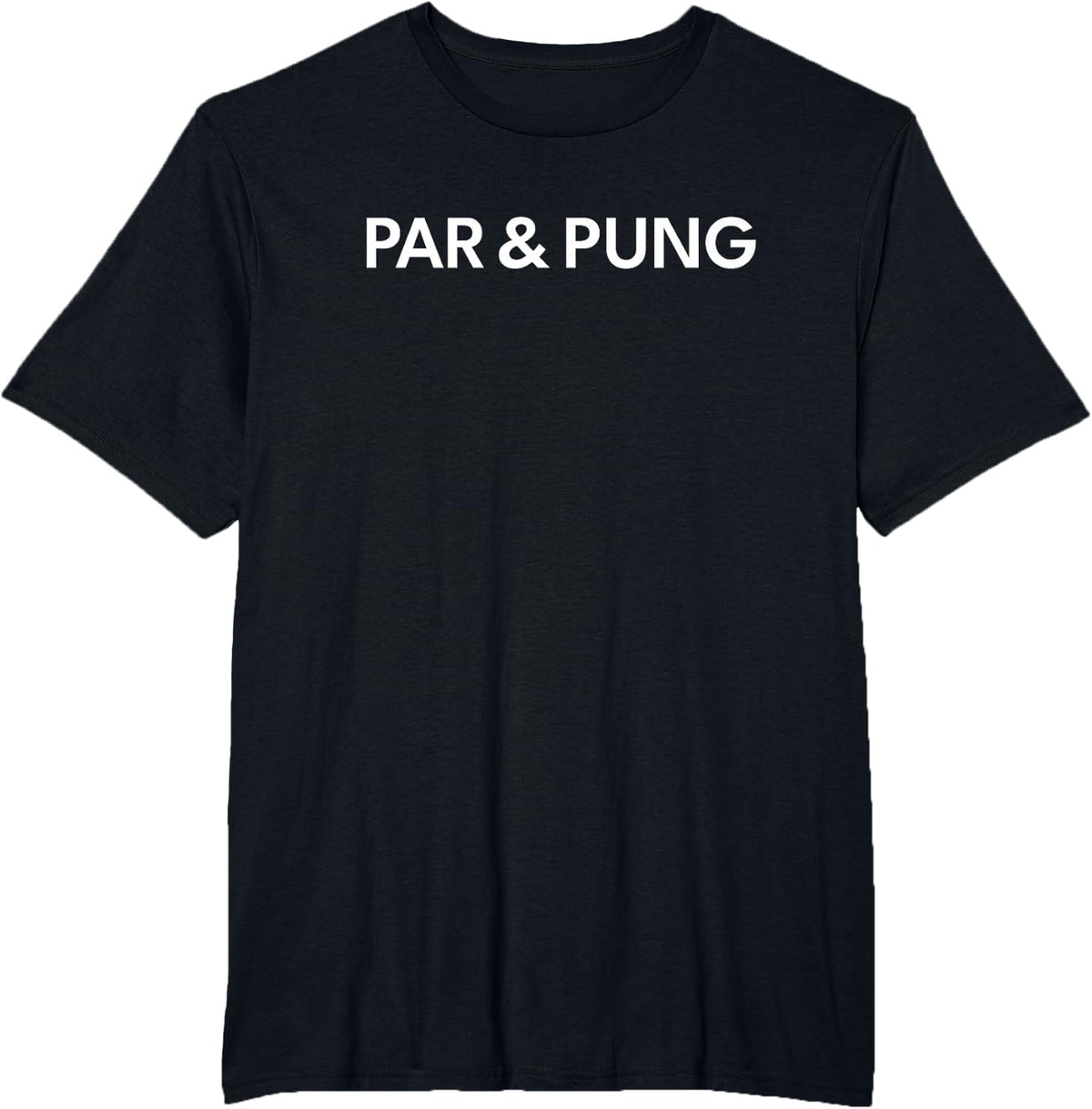 Mahjong Golf Par and Pung Funny T-Shirt - Black