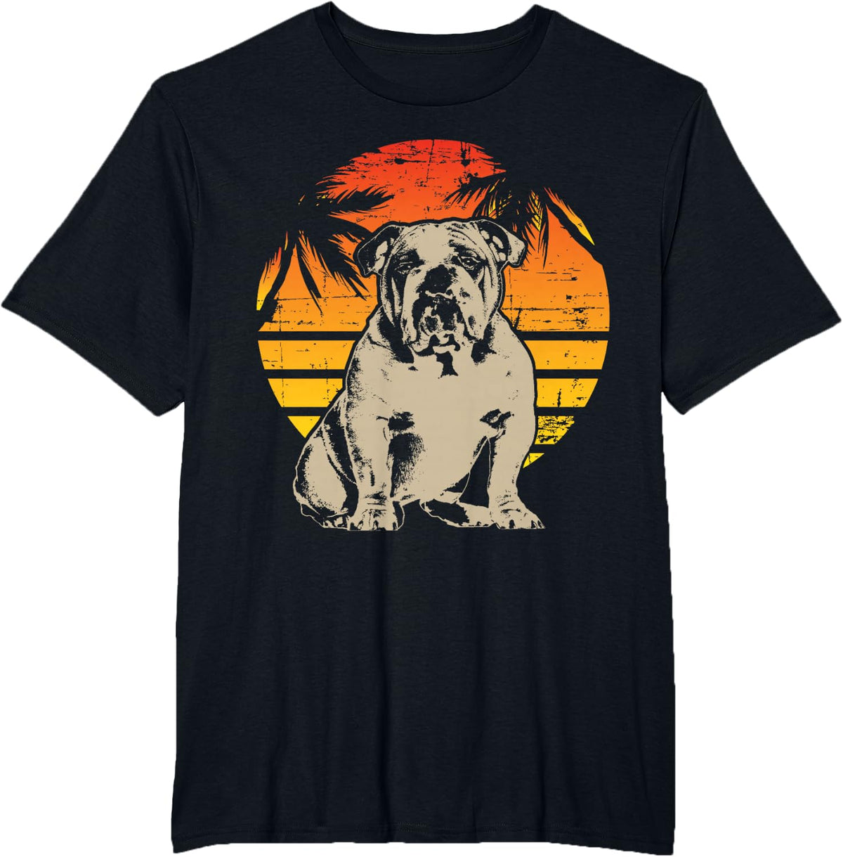 English Bulldog British Bulldog T-Shirt - Black