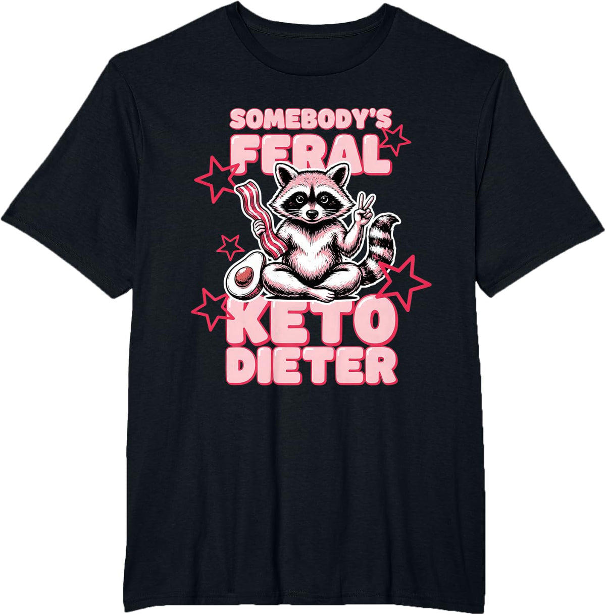 Keto Diet Ketogenic Low Carb Lifestyle Ketosis T-Shirt - Black