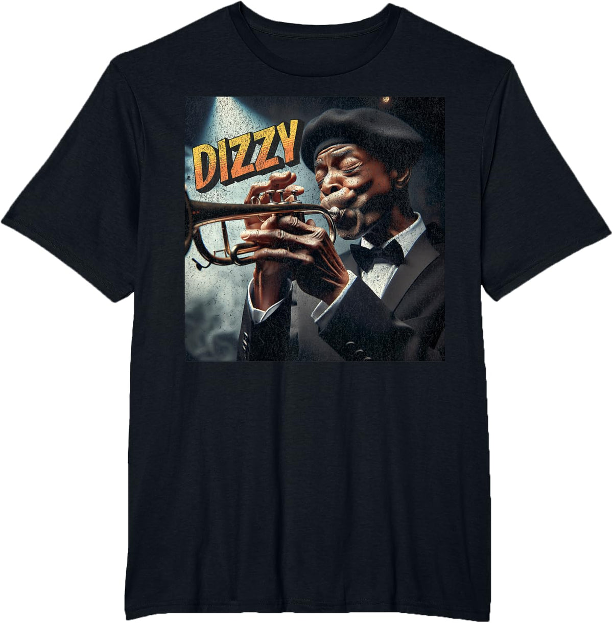 Yes, I Speak Dizzy - Jazz Music Lover T-Shirt - Black