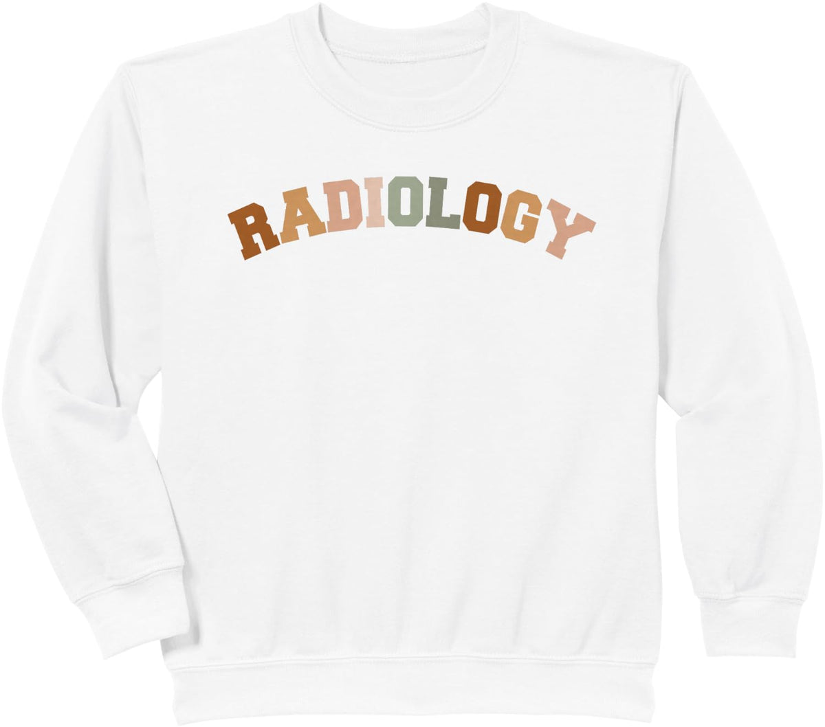Radiologic Technologist Retro Rad Tech Xray Sweatshirt - White