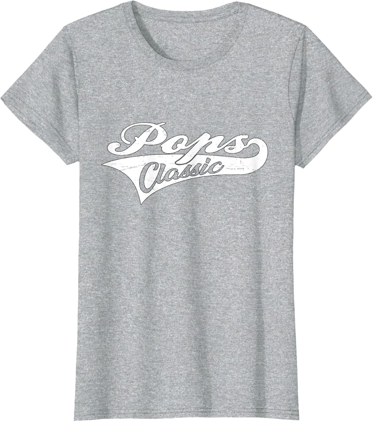 Classic Pops T-Shirt - Heather Grey