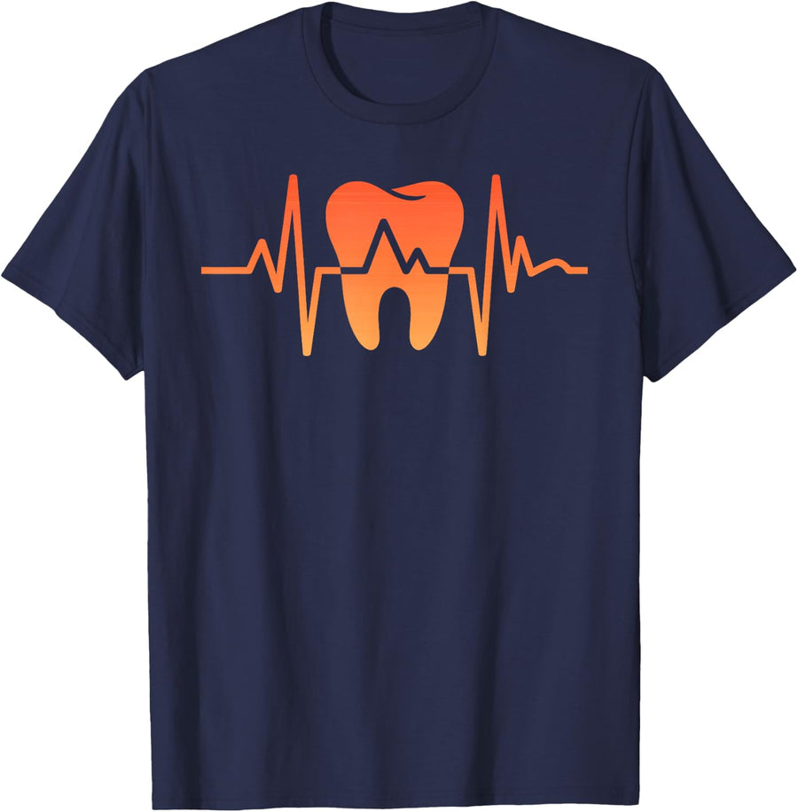 Funny Dental Assistant Art for Men Women Dental Assistant T-Shirt - Navy Blue
