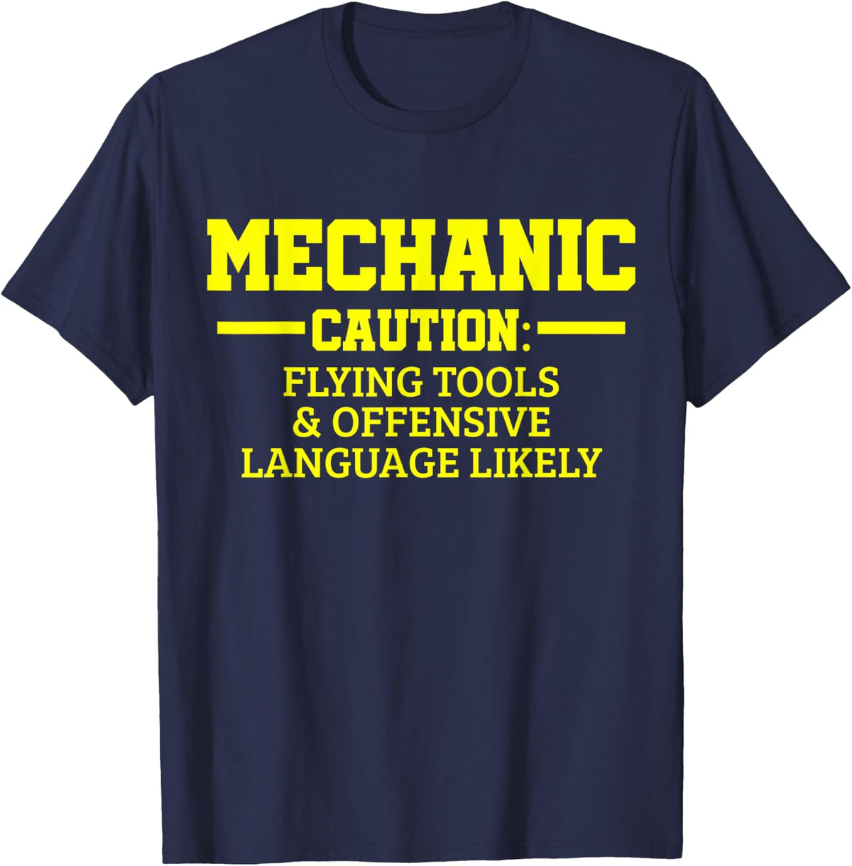 Mechanic T-Shirt - Navy Blue