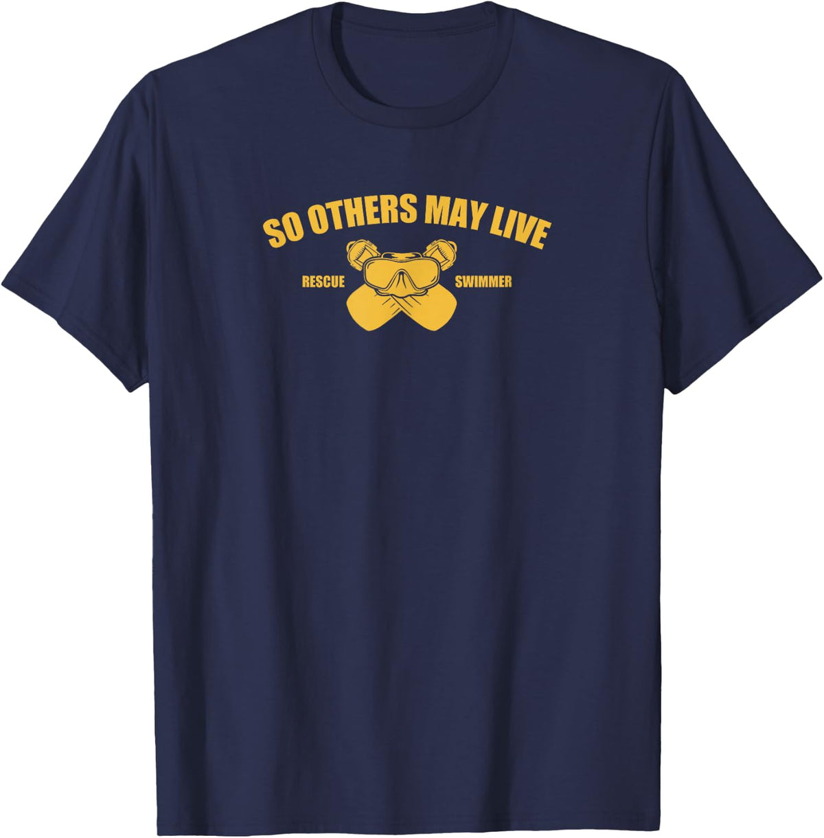 Rescue Swimmer T-Shirt - Navy Blue