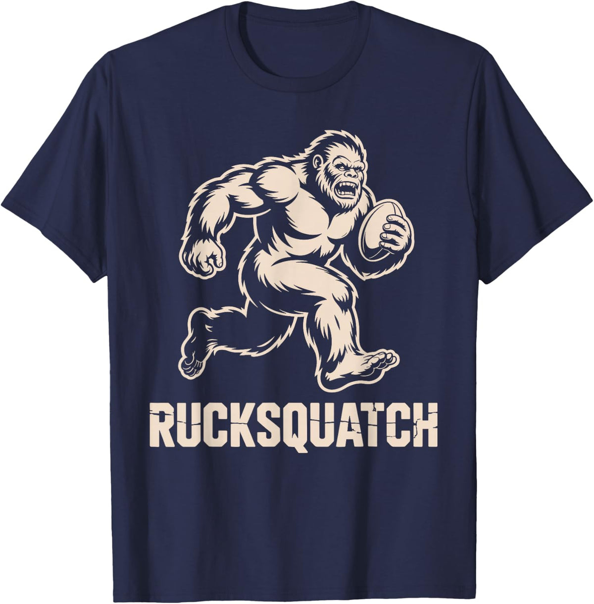 Funny Rugby Design for Men Women Kids Rugby Player Rugby T-Shirt - Navy Blue