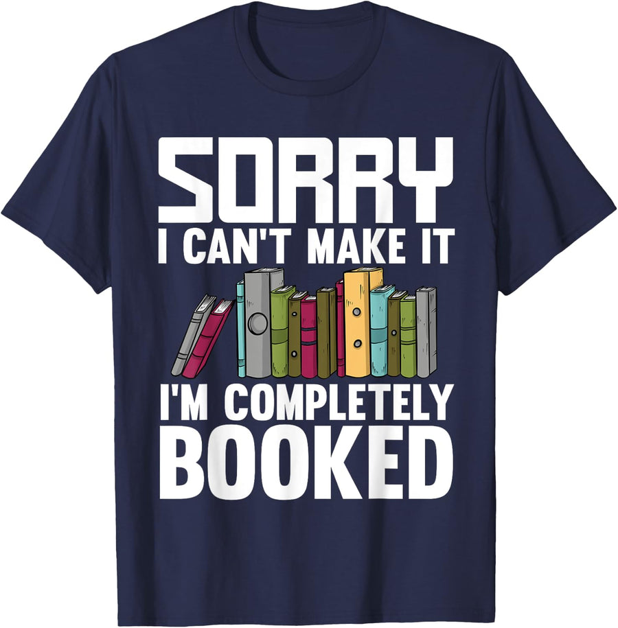 Funny Reading T-Shirt For Book Lovers Constant Reader Bookworm Tee For Men Women - Navy Blue