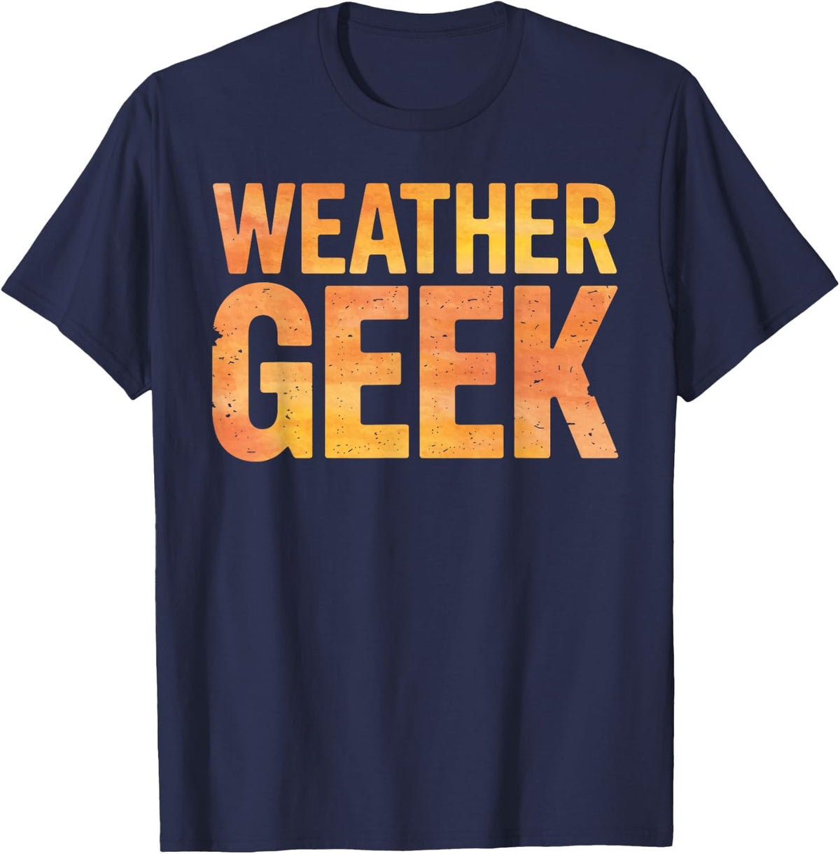 Funny Meteorologist Art for Men Women Weather Meteorology T-Shirt - Navy Blue
